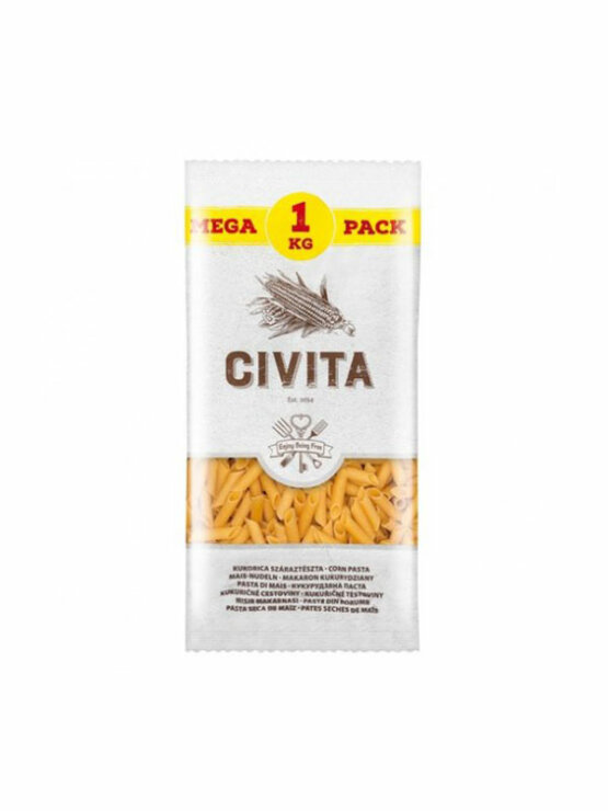 Civita Kukuruzna tjestenina - XXL Penne Bez glutena u pakiranju od  1000g