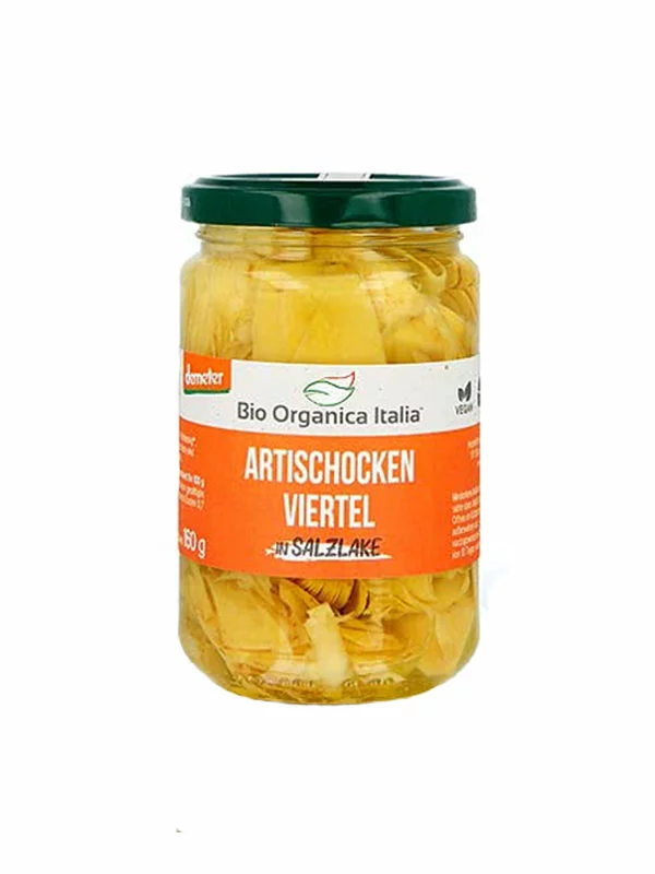 Artičoka sjeckana u salamuri Bez glutena - Organska 280g Bio Organica Italia