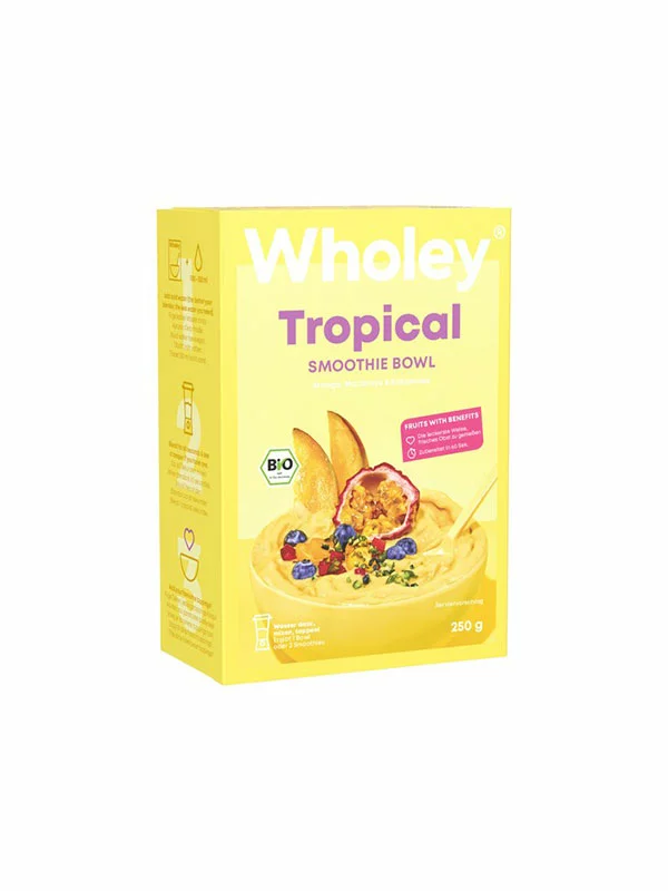 Wholey smjesa za smoothie bowl tropical bowl organska u pakiranju od 250g