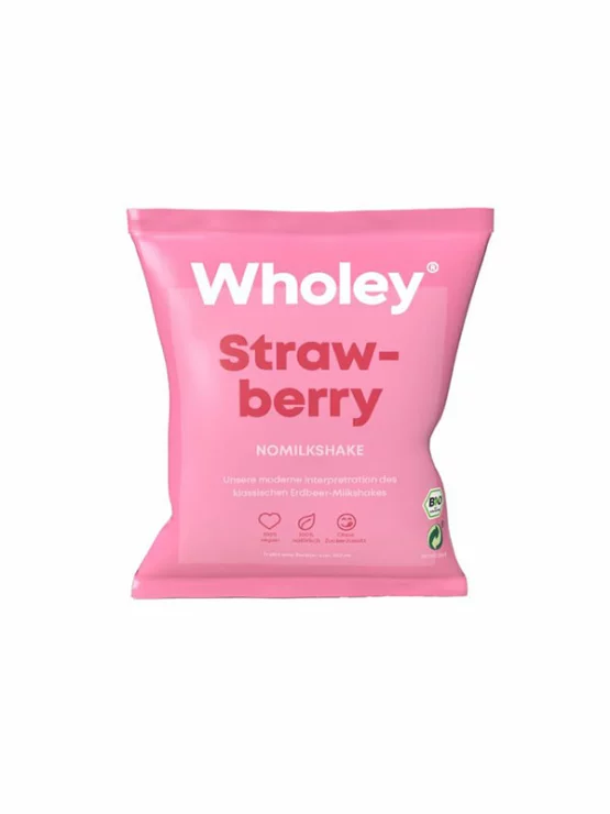 Wholey smjesa za milkshake "strawberry" oganska u pakiranju od 178g