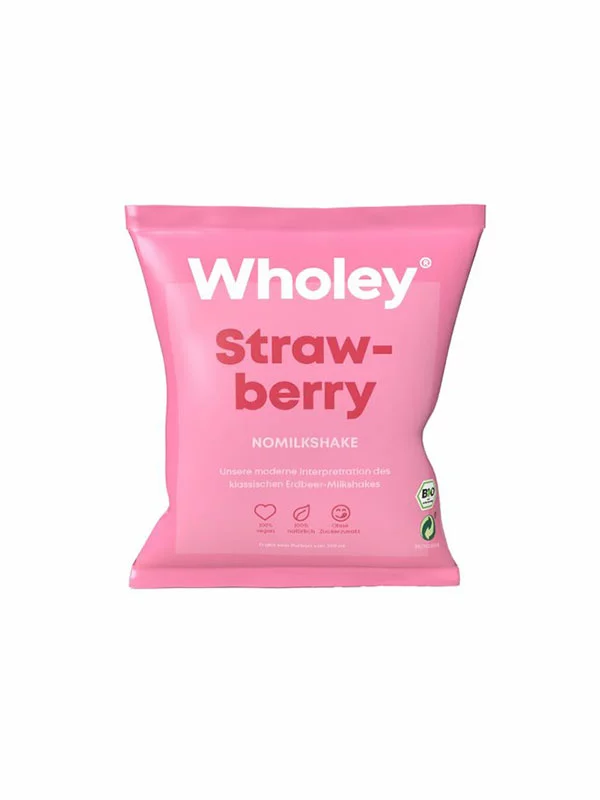 Wholey smjesa za milkshake "strawberry" oganska u pakiranju od 178g