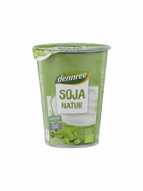 Veganski jogurt Soja - Organski 400g Dennree