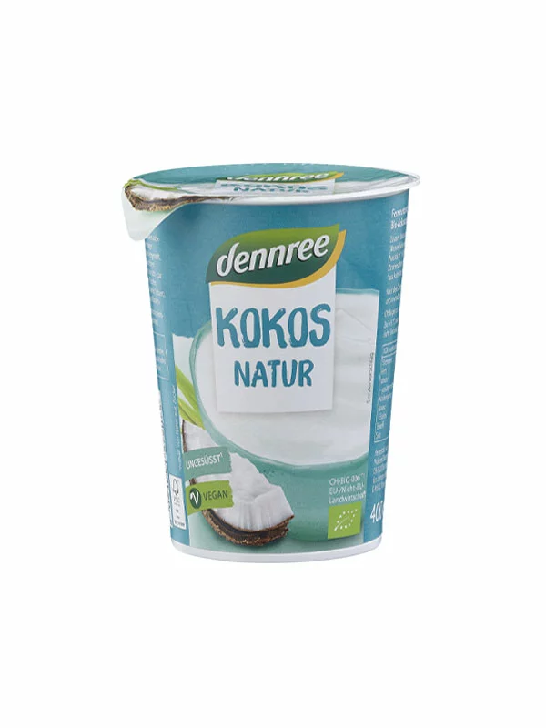 Veganski jogurt Kokos - Organski 400g Dennree