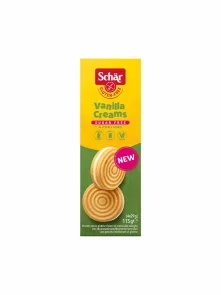 Bezglutenski keksi s punjenjem od vanilije Sa sladilom - 115g Schar