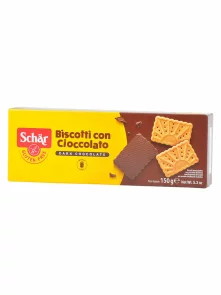 Petit keksi preliveni čokoladom Bez glutena - 150g Schar