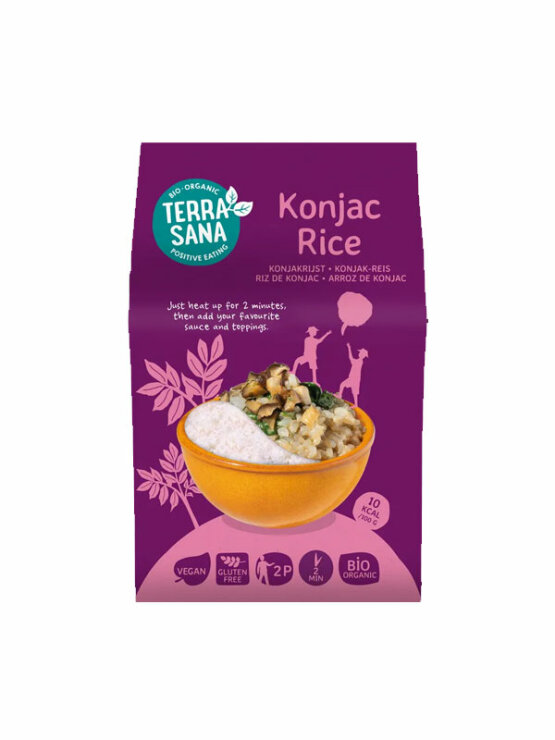 Terrasana konjac riža bez lutena, organska u pakiranju od 250 grama