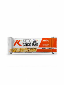 Amix Keto Lean proteinska čokoladica bijela čokolada 40g