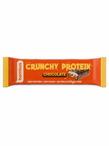 Bombus Hrskava proteinska pločica Bez glutena Čokolada - 50g