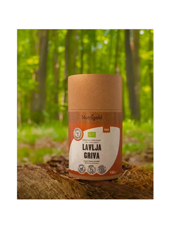 Lavlja griva u prahu - Organska 150g Nutrigold