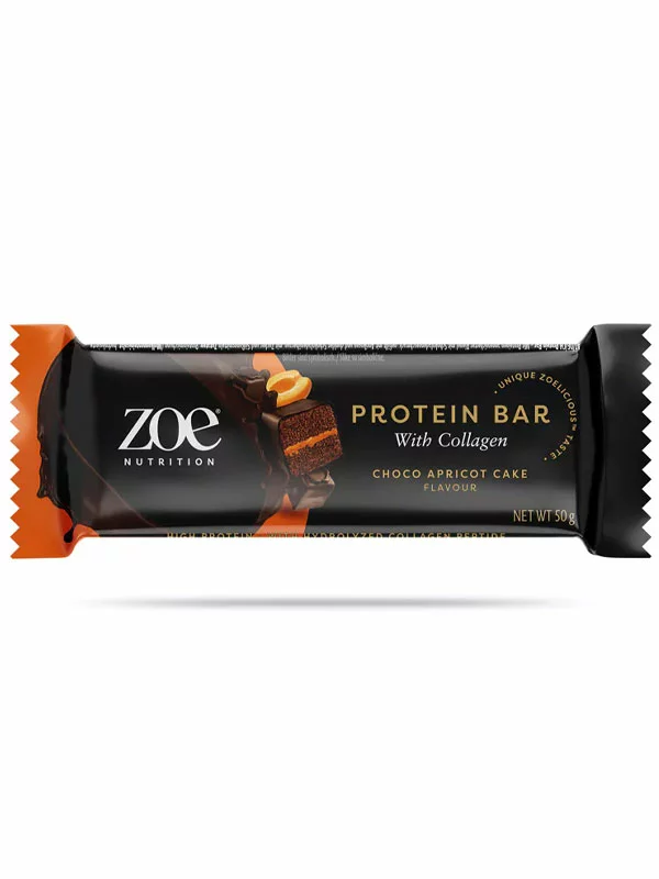 Zoe Nutrition Proteinska pločica Choco apricot cake u pakiranju od 50g