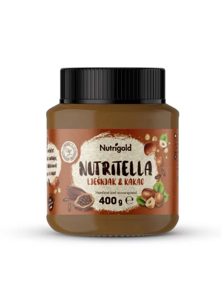Nutrigold Nutritella organski namaz od lješnjaka u pakiranju od 400g