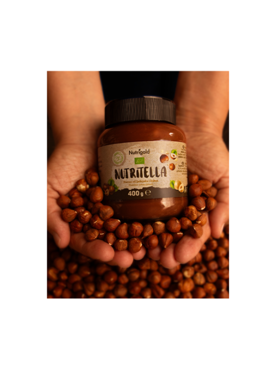 Nutrigold Nutritella organski namaz od lješnjaka u pakiranju od 400g