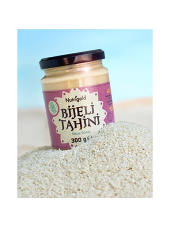 Nutrigold bijeli tahini u staklenci od 300g