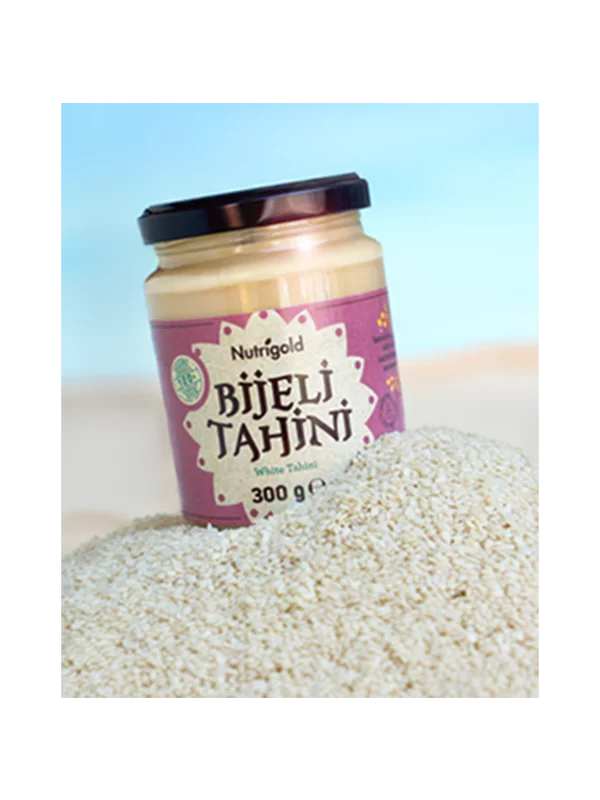 Nutrigold bijeli tahini u staklenci od 300g
