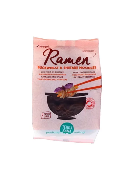 Terrasana Ramen rezanci od heljde sa shitake gljivama Bez glutena Organski u pakiranju od280g