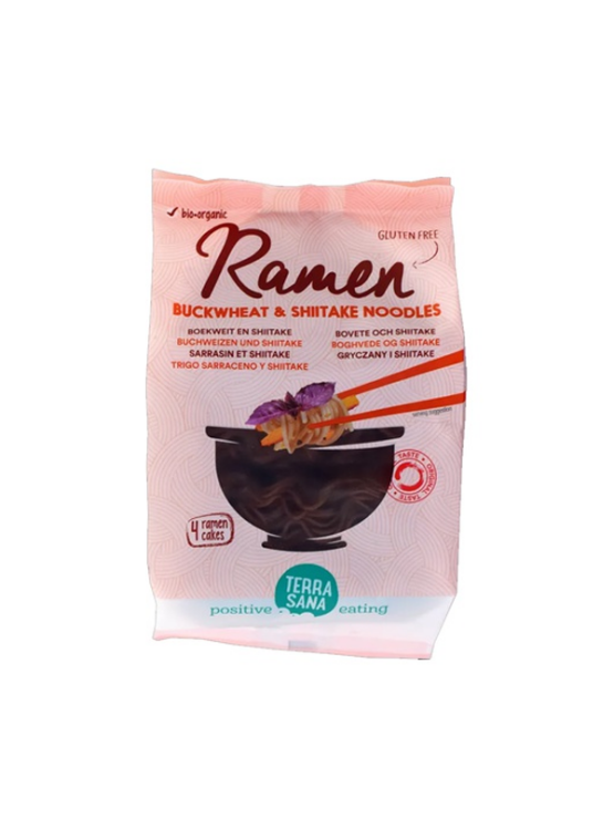 Terrasana Ramen rezanci od heljde sa shitake gljivama Bez glutena Organski u pakiranju od280g