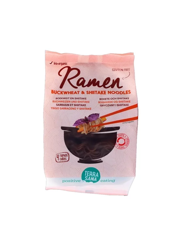 Terrasana Ramen rezanci od heljde sa shitake gljivama Bez glutena Organski u pakiranju od280g