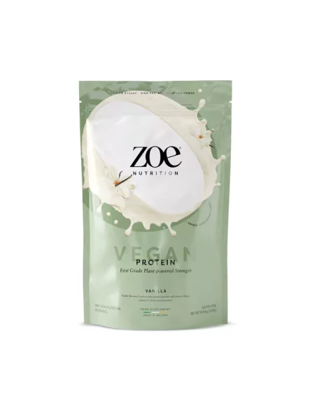 zoe Nutrition Veganski protein Vanilija madagascar u pakiranju od 454g