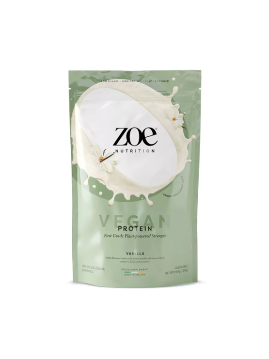 zoe Nutrition Veganski protein Vanilija madagascar u pakiranju od 454g
