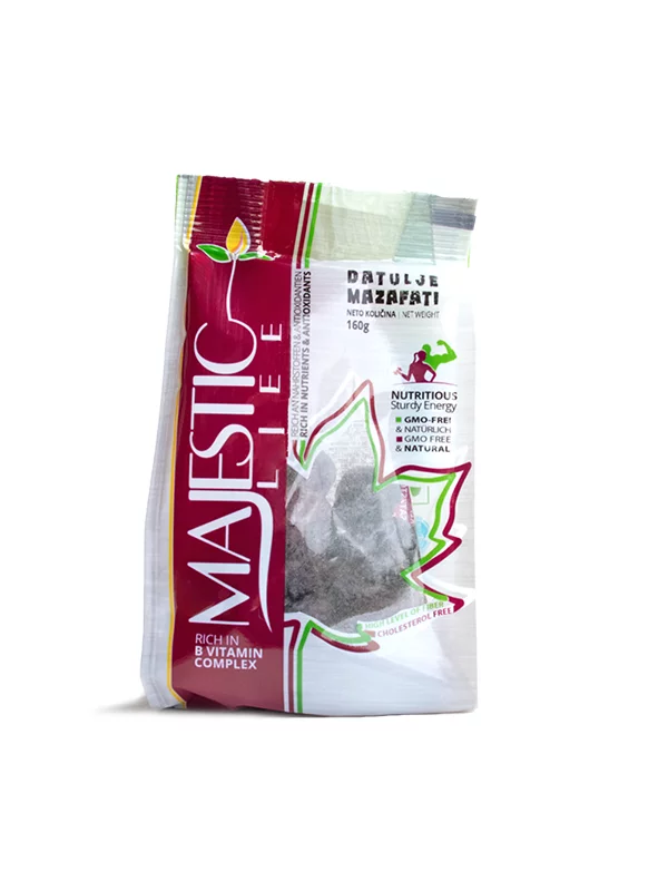 Majestic Life svježe mazafati datulje u pakiranju od 160g