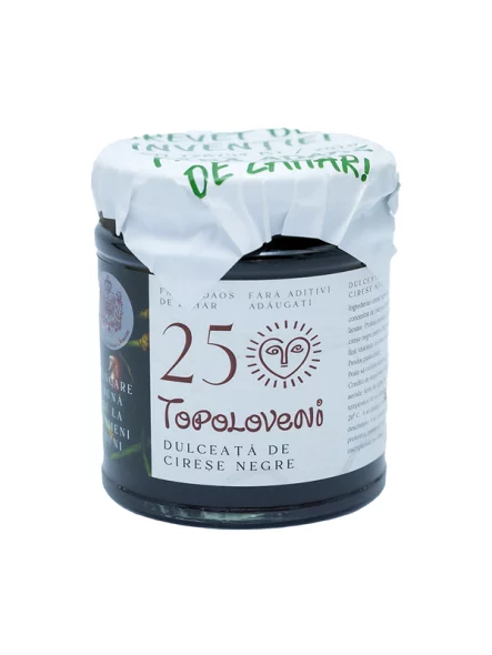 Topoloveni Pekmez Crna trešnja gourmet u staklenci od  230g