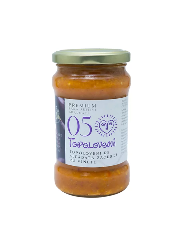 Topoloveni Namaz Patlidžan  u staklenci od 300g