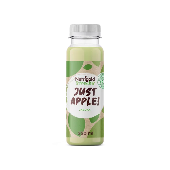 Nutrigold Fresh hladno prešani Sok od jabuke u bočici od 250ml