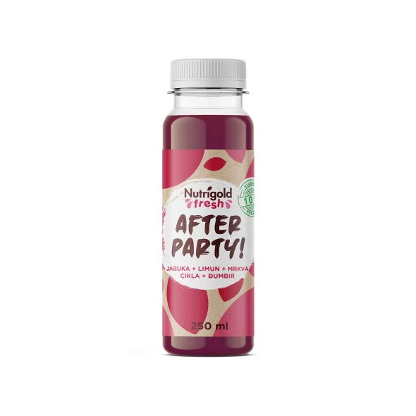 Nutrigold Fresh Sok od cikle, đumbira i jabuke u boci od  250ml