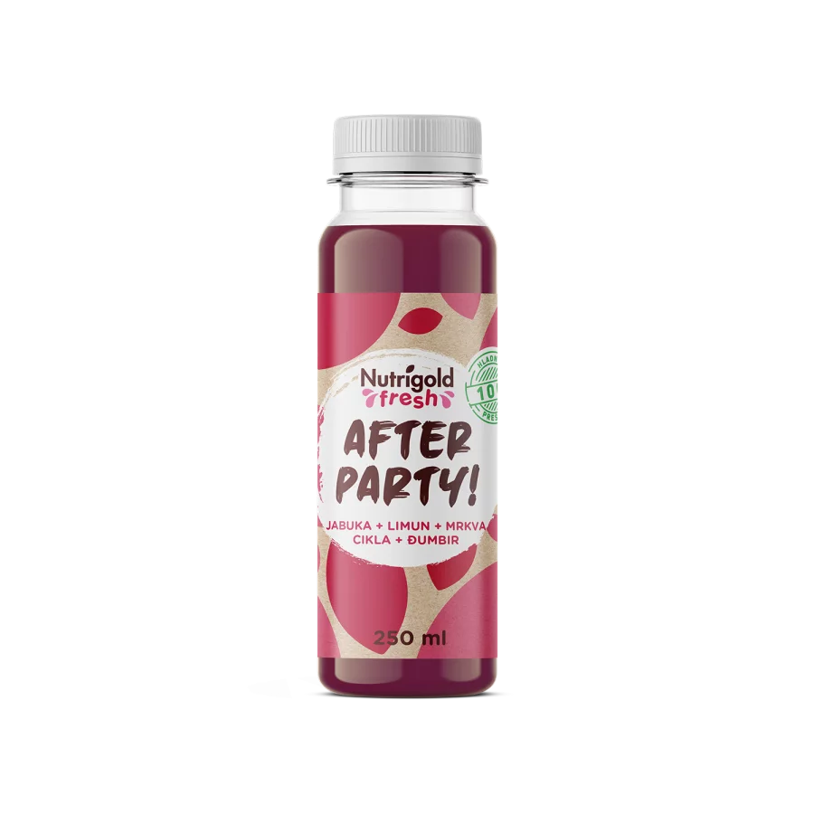 Nutrigold Fresh Sok od cikle, đumbira i jabuke u boci od  250ml