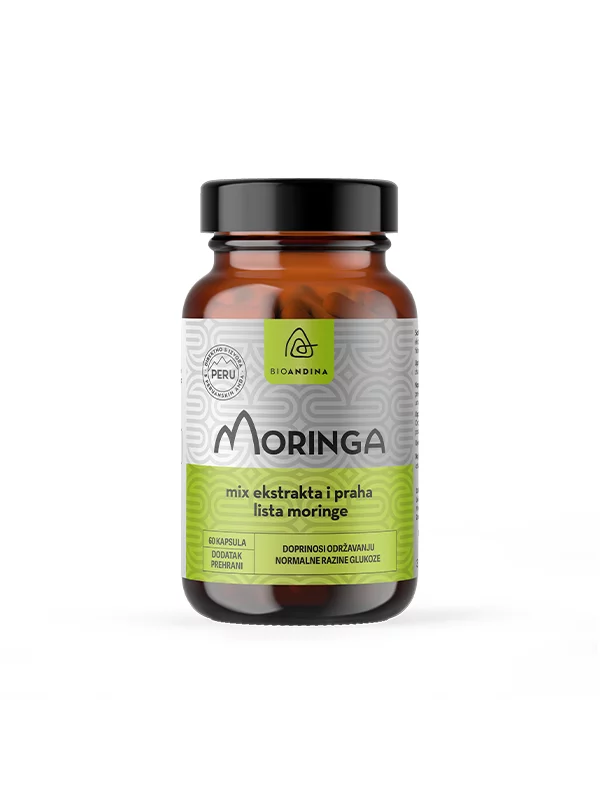 Bioandina Moringa kapsule u bočici od 60 kom
