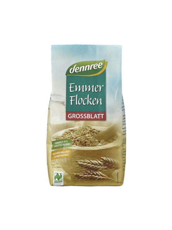Dennree Emmer pahuljice Krupne - Organske u pakiranju od  500g