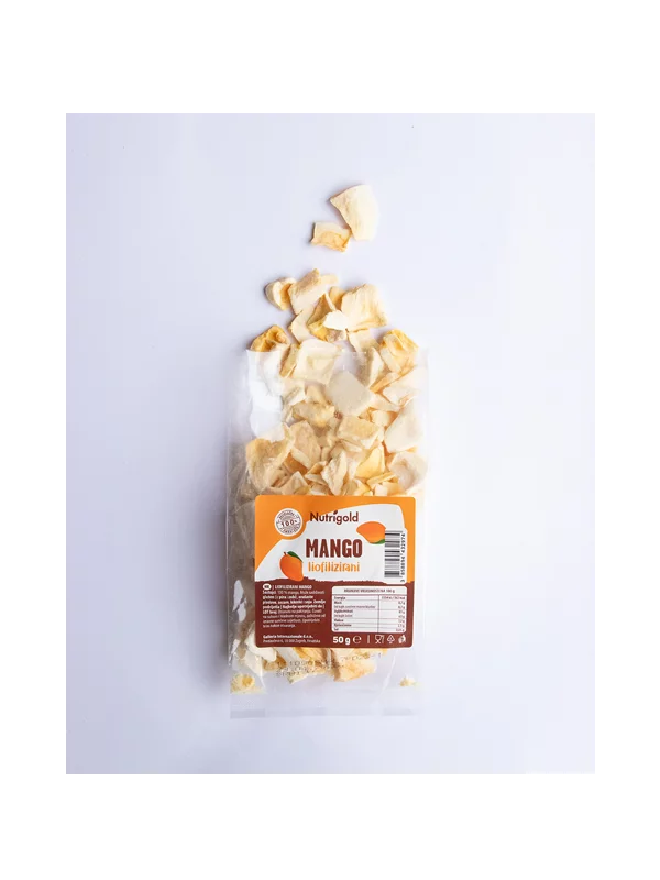 Liofilizirani mango - 50g Nutrigold