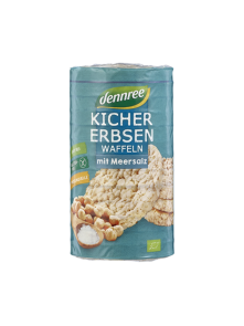 Krekeri od slanutka Morska sol Bez glutena - Organski 100g Dennree