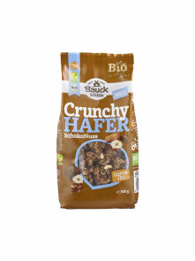 BauckHof Hrskavi zobeni muesli s kakaom i lješnjakom Bez glutena - Organski u pakiranju od 300g