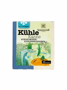 Osvježavajući čaj čokolada-menta & limunska verbena - Organski 16x2g Sonnentor