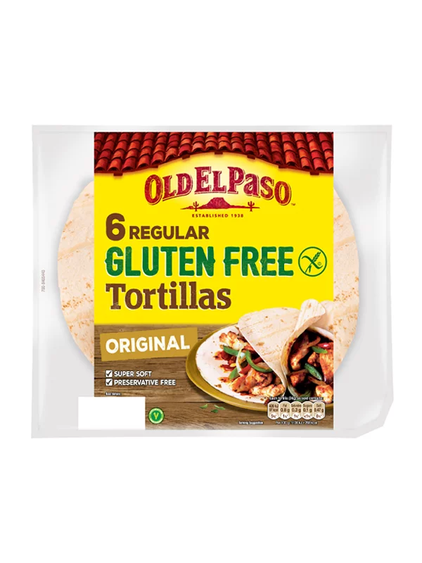 Old El Paso Tortilla Bez glutena u pakiranju od 6 kom ukupne težine 216g