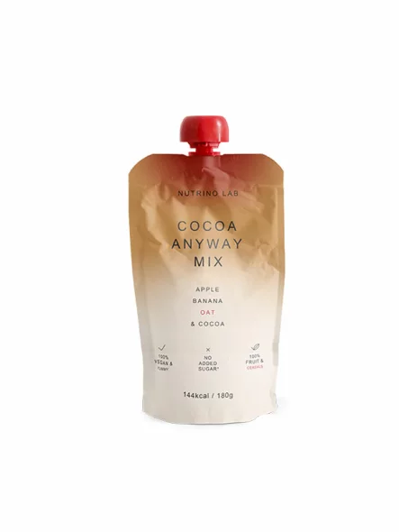 Anyway Cocoa snack - kakao, jabuka i banana sa zobi - 180g Nutrino Lab