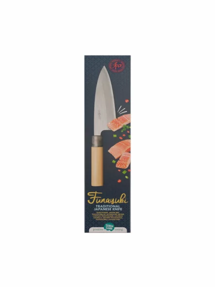 Terrasana Tradicionalni japanski nož za ribu i meso Funayuki -s oštricom od 13 inch