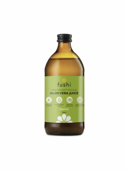 Fushi Aloe vera sok Hladno prešani - Organski u staklenoj boci od  500ml