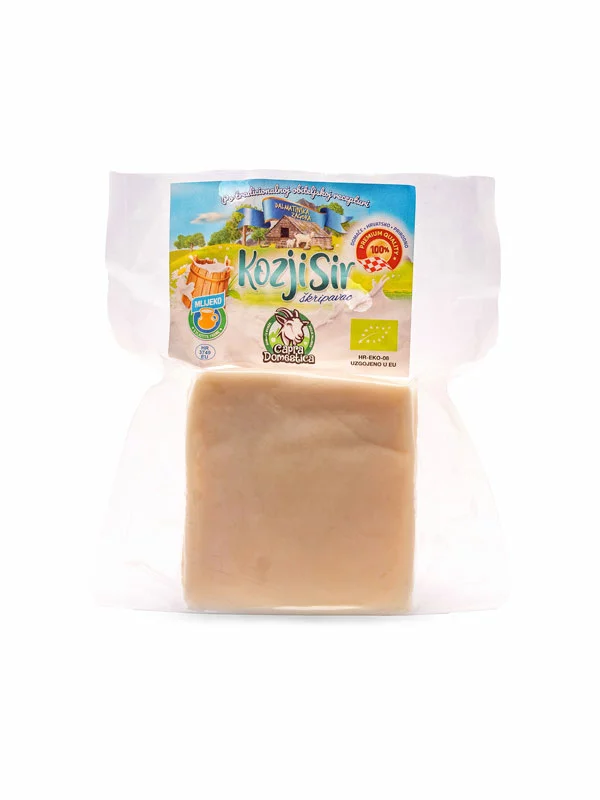 Capra Domestica Meki sir od kozjeg mlijeka Škripavac- Organski u pakiranju od 200 g