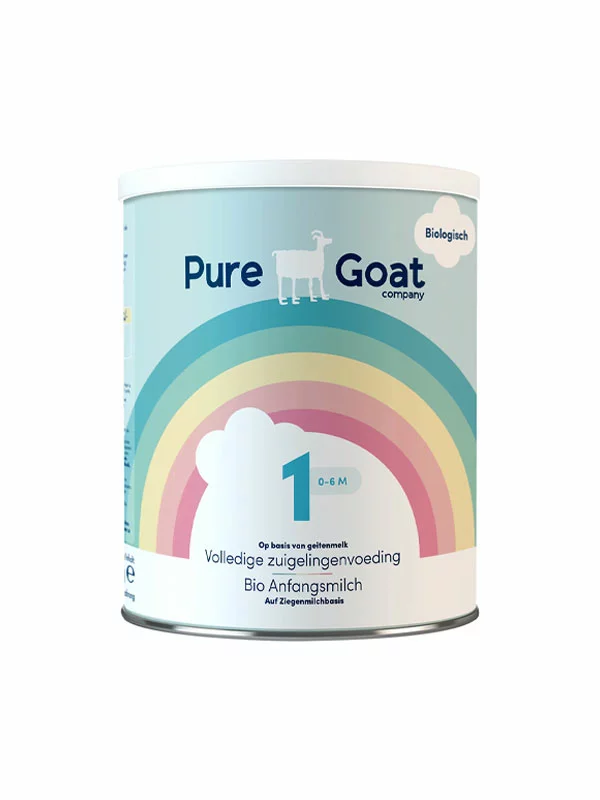 Pure Goat Početna formula za dojenčad na bazi kozjeg mlijeka 1 (od rođenja) - Organska u ambalaži od 400 g
