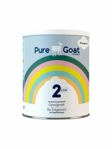 Pure Goat Prijelazna formula za dojenčad na bazi kozjeg mlijeka 2 (od 6. mjeseca) - Organska u ambalaži od 800 g