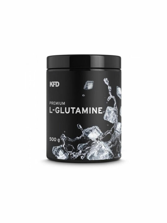 KFD Nutrition L-Glutamin Premium u ambalaži od 500g bez okusa