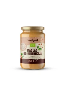 Nutrigold Kikiriki maslac Glatki - Organski u staklenoj ambalaži od 350g