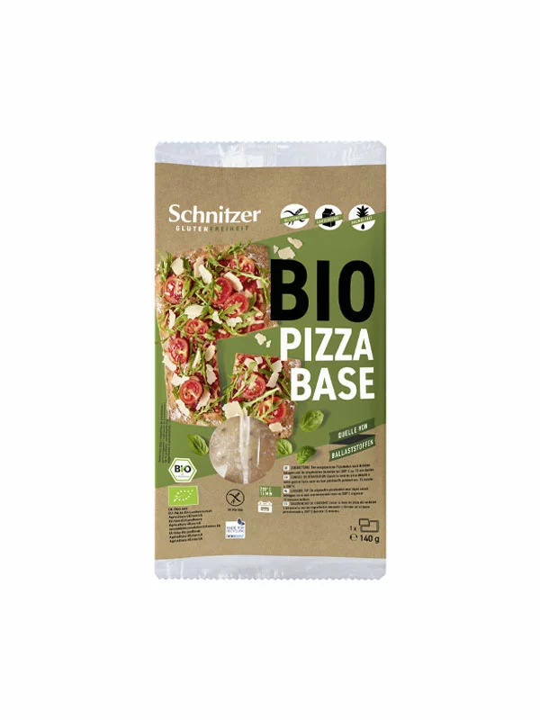 Schnitzer Baza za pizzu Bez glutena  - Organska u pakiranju od  140g