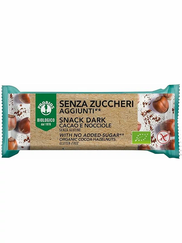 Rižin vafl punjen lješnjakom i kakaom - Organski 25g Probios