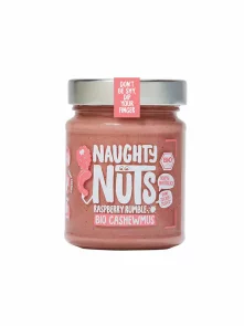 Namaz od indijskih oraščića s malinom - Organski 250g Naughty Nuts