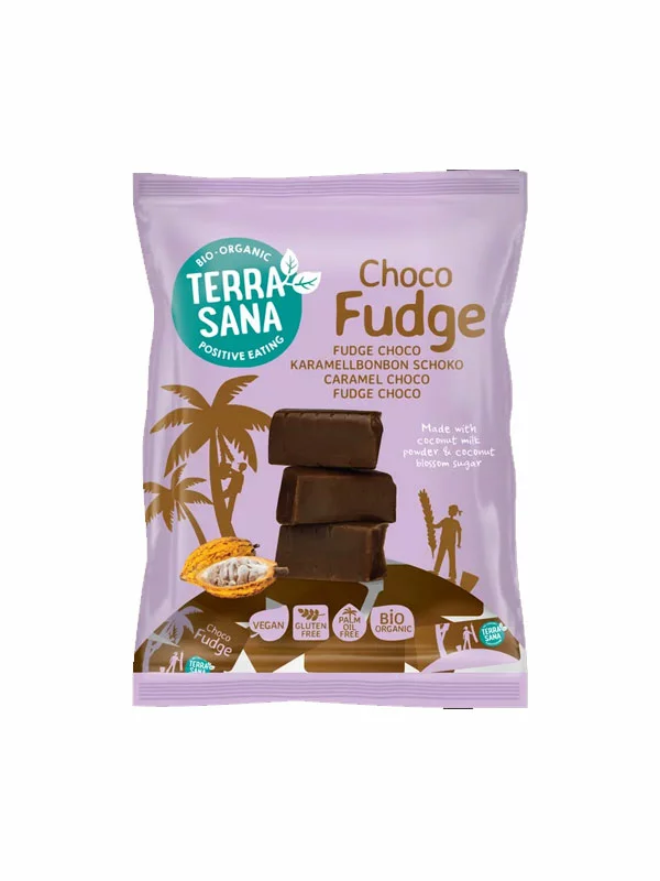 Veganski fudge Čokolada Bez glutena - Organski 150g Terrasana