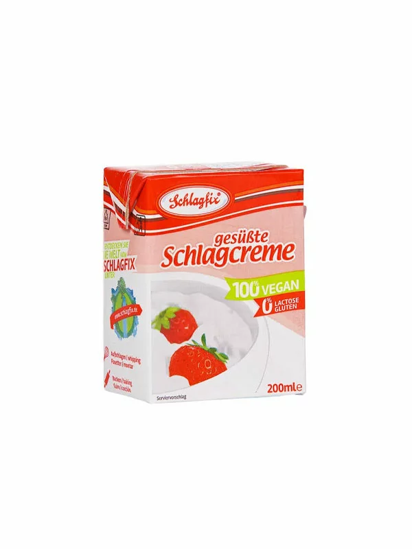 Vegansko šlagfix vrhnje za šlag - 15% biljne masti - 200ml Naturmind