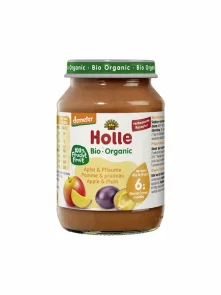 Kašica od jabuke i šljive (od 6. mjeseca) - Organska 190g Holle
